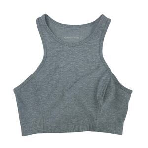 Outdoor Voices Light Blue Athena Crop Top Athletic Sports Bra Womens Small